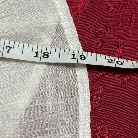 White Indigo Soul Boho Top with Bell Sleeves, Size L - Picture 13 of 14